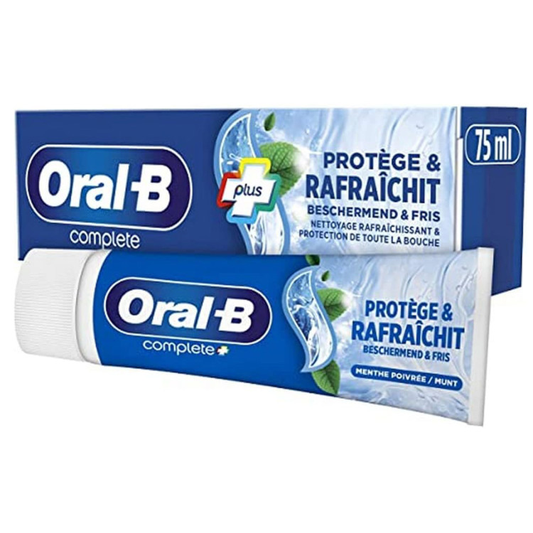 خمیردندان اورال بی مدل Protect & Refresh | حجم 75 میل
