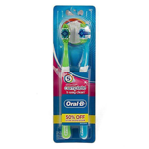مسواک اورال بی مدل Complete 5 Way Clean اصل