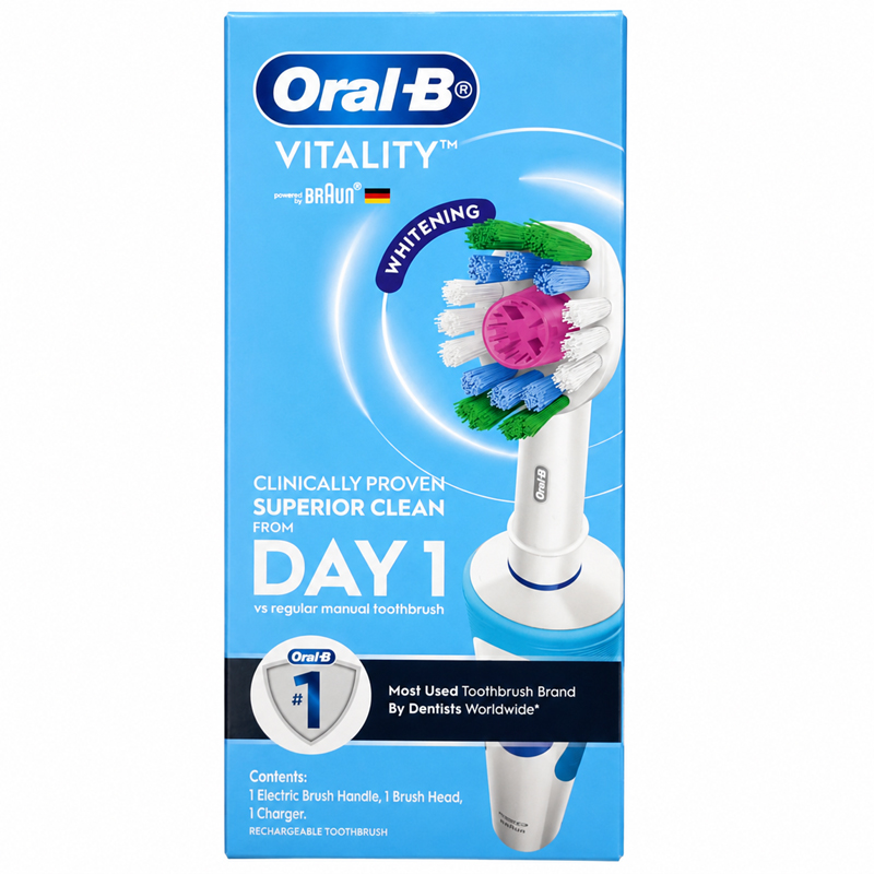مسواک برقی اورال بی مدل Vitality 3D White اصل